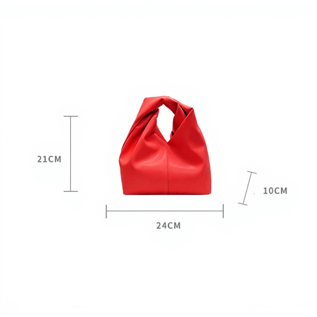 Cartera de Mano Roja