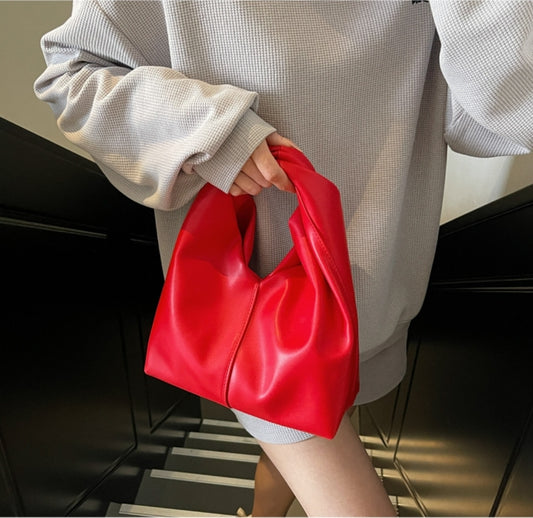 Cartera de Mano Roja