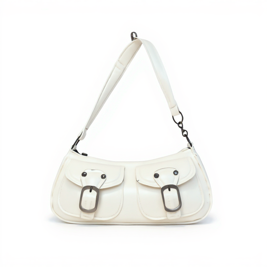Cartera de Mano Blanca