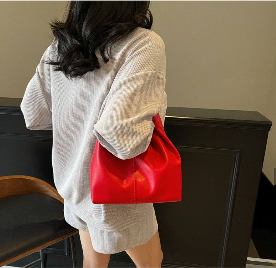 Cartera de Mano Roja