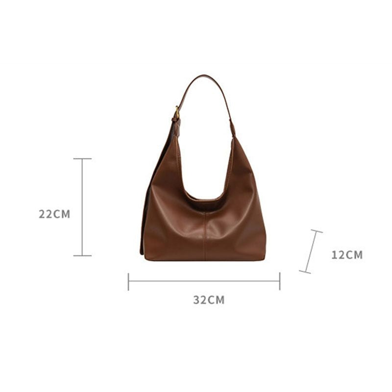 Cartera de Mano Marrón